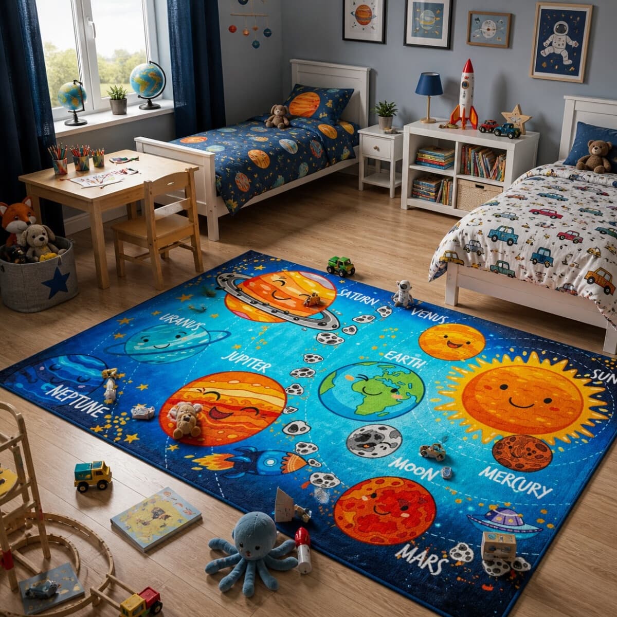 Dětský kusový koberec Torino kids 230 Solar System 2