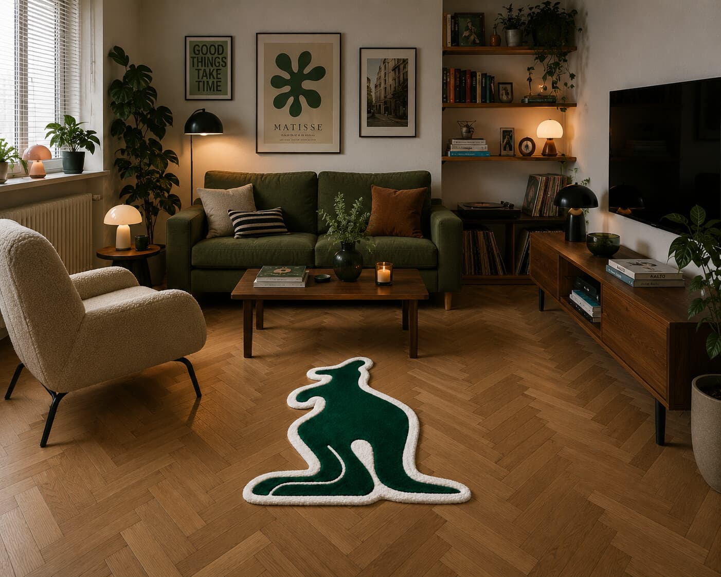 Kusový koberec U.Rug Klokan 3