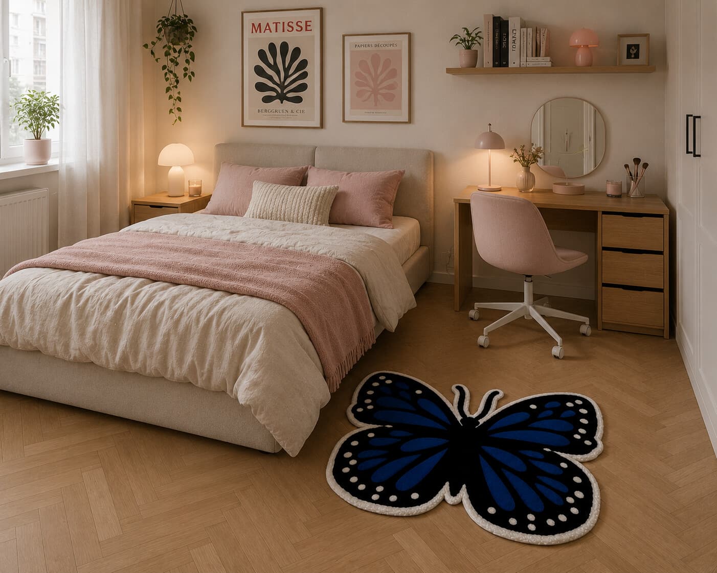 Kusový koberec U.Rug Motýl 3