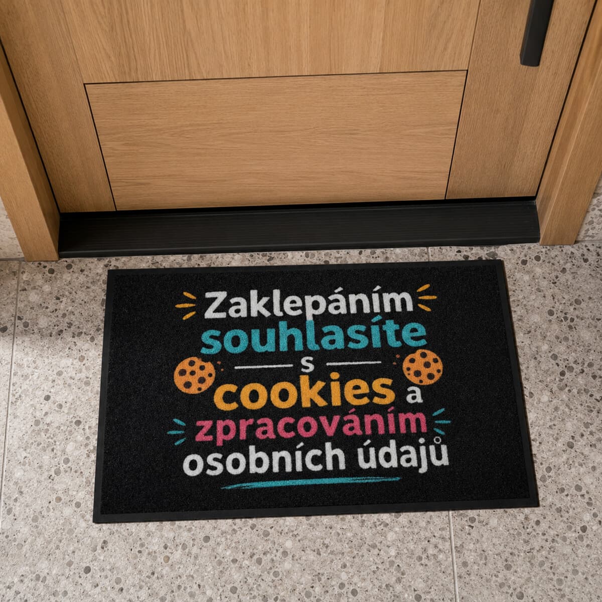 Rohožka Zaklepáním souhlasíte s cookies 2