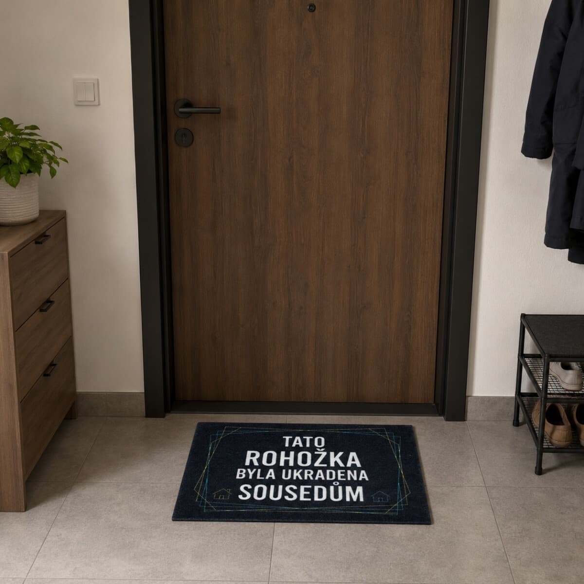 Tato rohožka byla ukradena sousedům - na ven i na doma 2