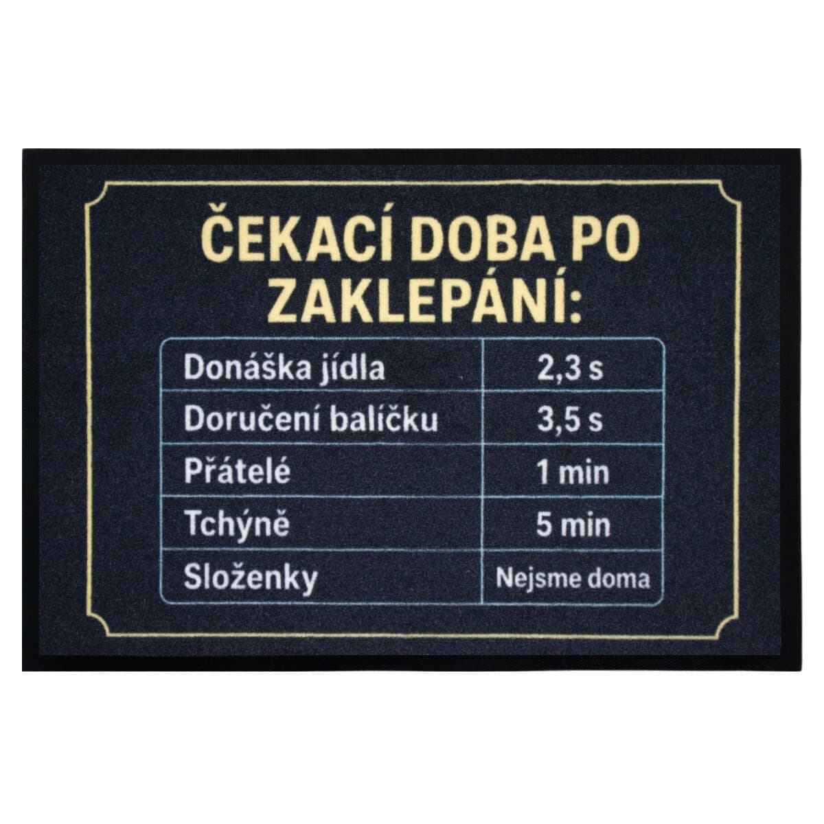 Rohožka Čekací doba - na ven i na doma