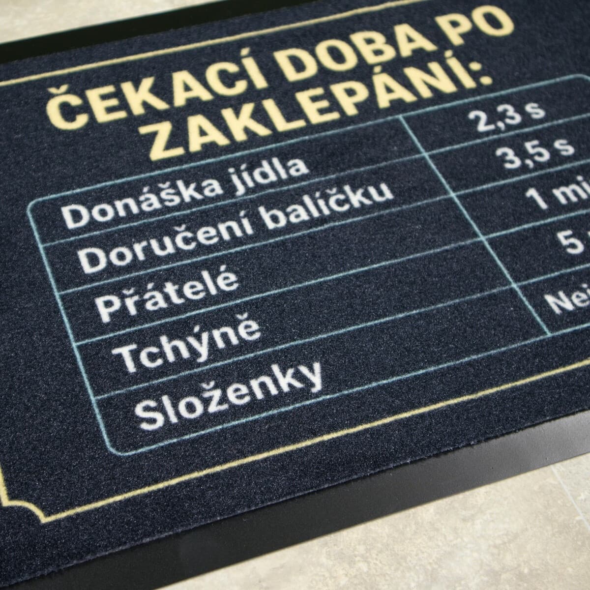 Rohožka Čekací doba - na ven i na doma 4