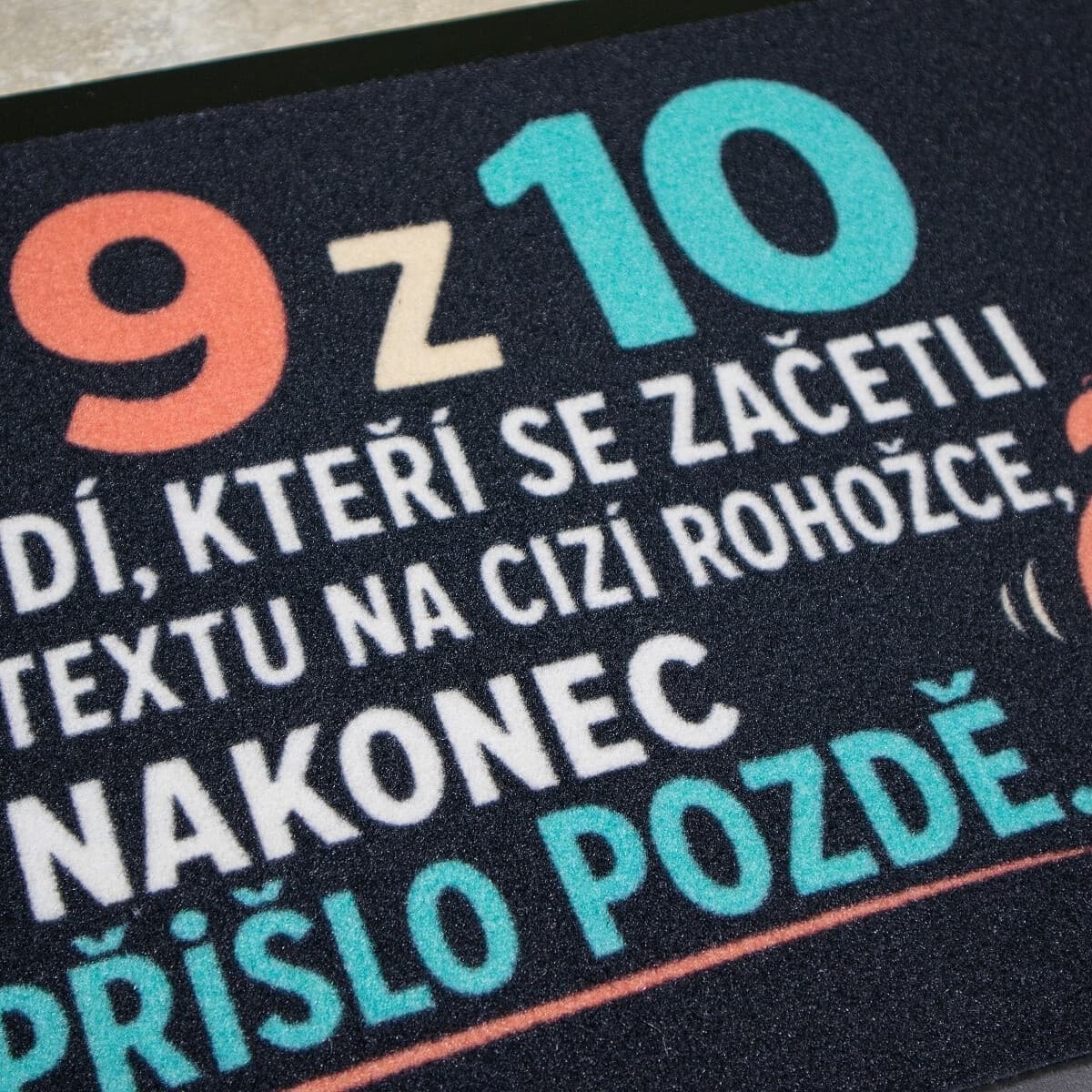 Rohožka 9 z 10ti lidí (přišlo pozdě) - na ven i na doma 4