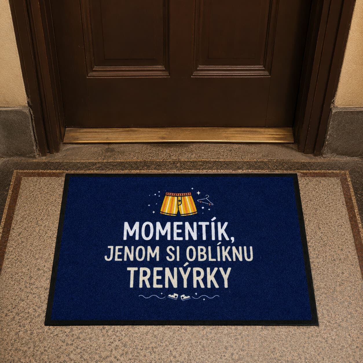 Trenýrková rohožka - na ven i na doma 2
