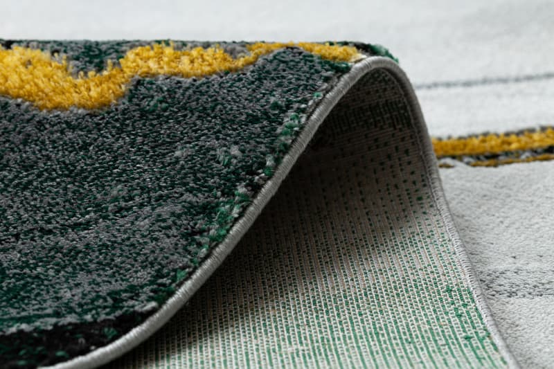 👣🛡️ Kusový koberec Emerald 1017 green and gold protiskluzová úprava 9