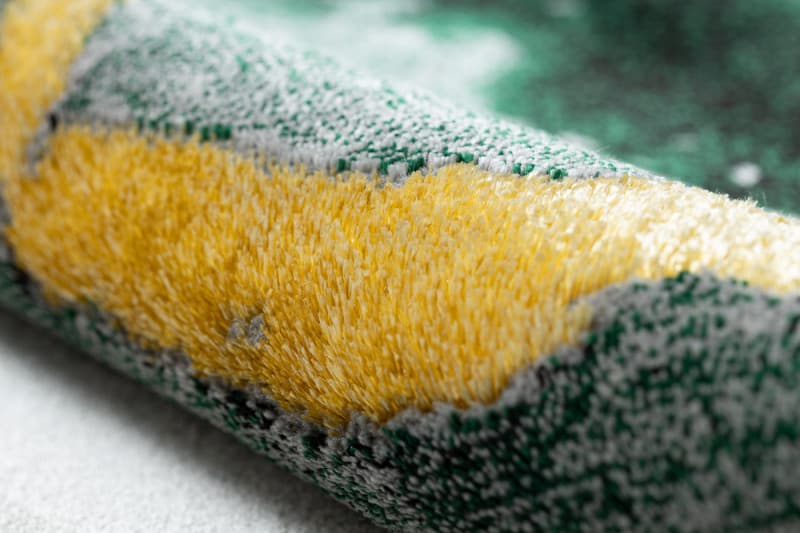 👣🛡️ Kusový koberec Emerald 1017 green and gold protiskluzová úprava 7