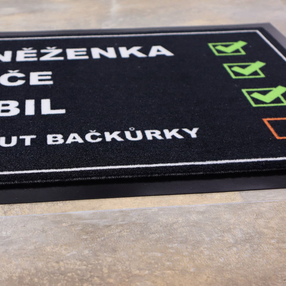 Rohožka Checklist - na ven i na doma 4