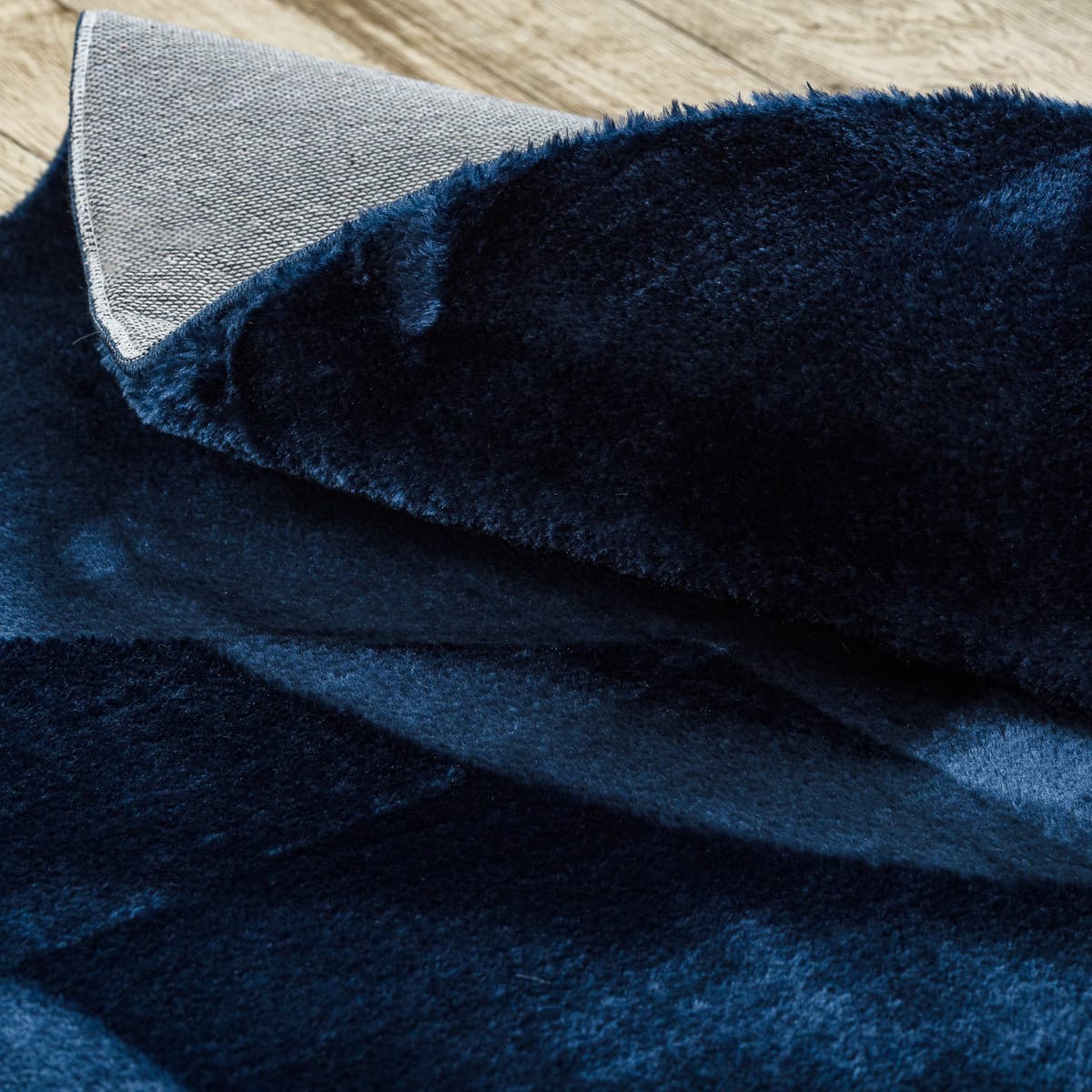 Kusový koberec Visco Rabbit Dark blue 10 kruh 5