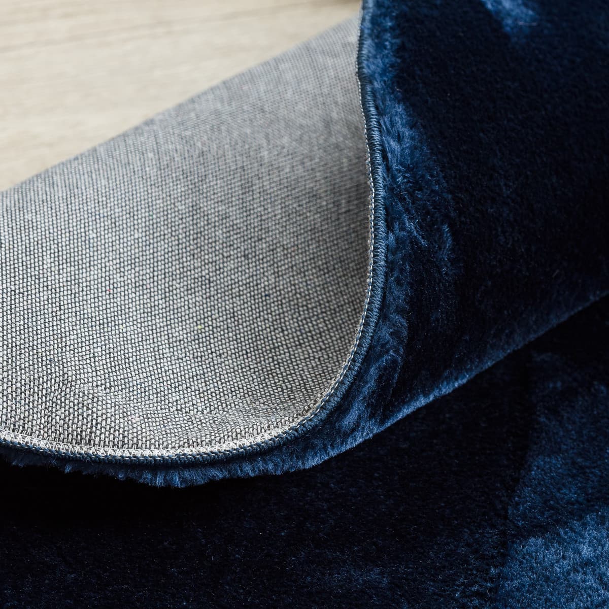 Kusový koberec Visco Rabbit Dark blue 10 kruh 6