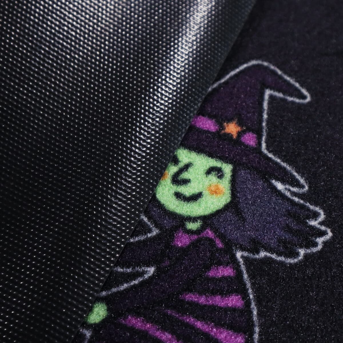 Rohožka Veselý Halloween s čarodějkou 7
