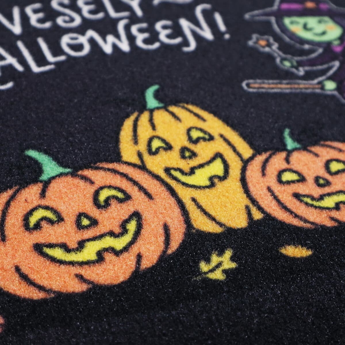 Rohožka Veselý Halloween s čarodějkou 4
