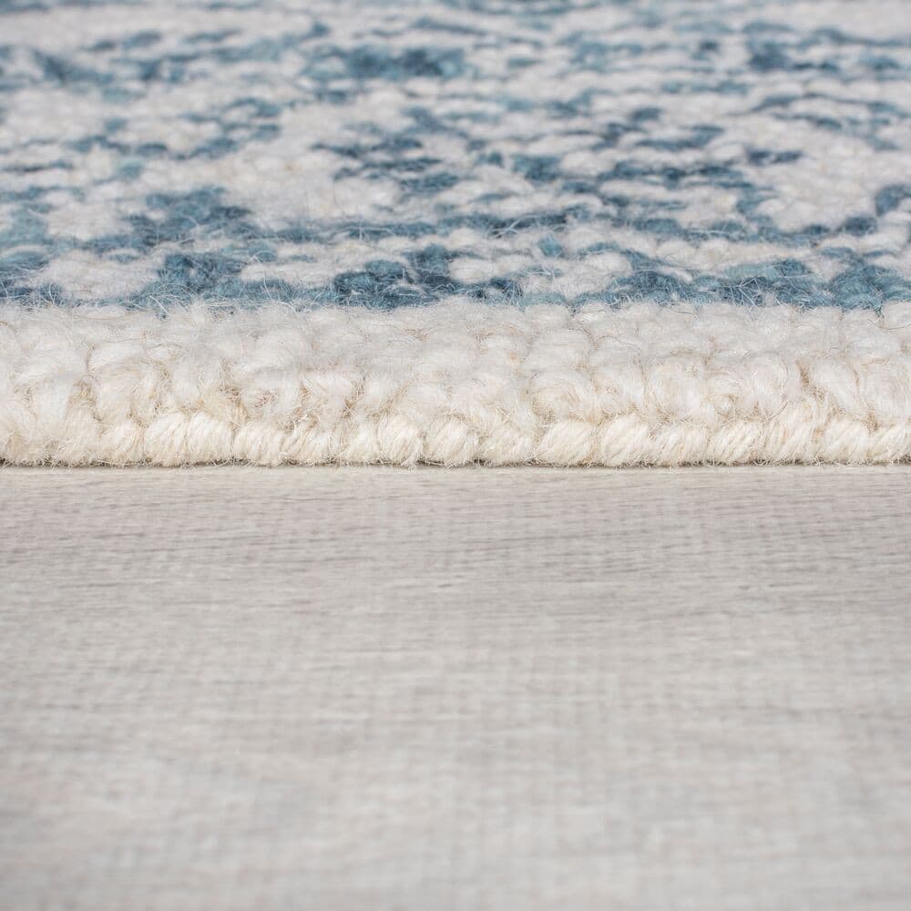 Kusový koberec Wool Loop Yasmin Ivory/Blue 5