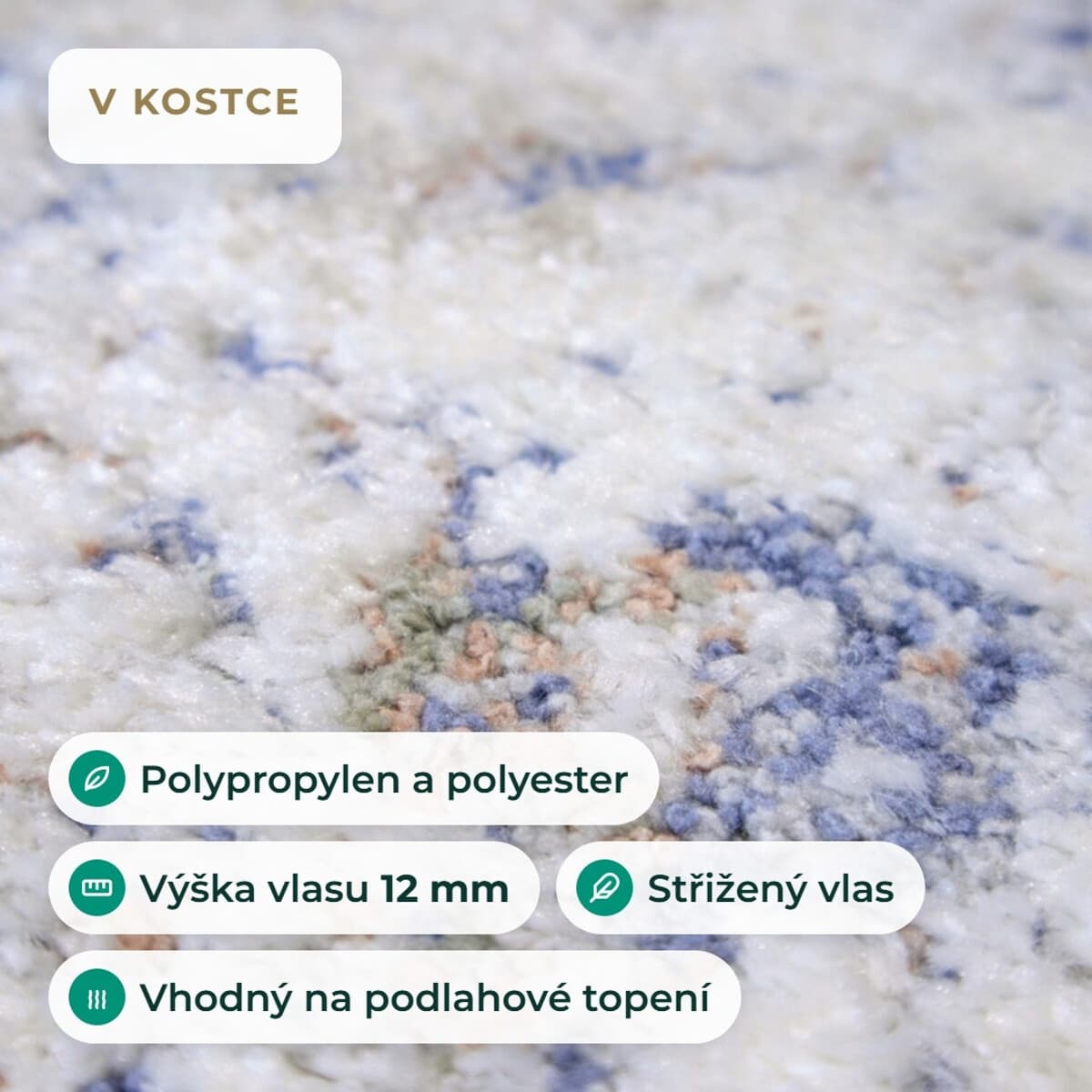 Kusový koberec Aurora 55 Blue 7