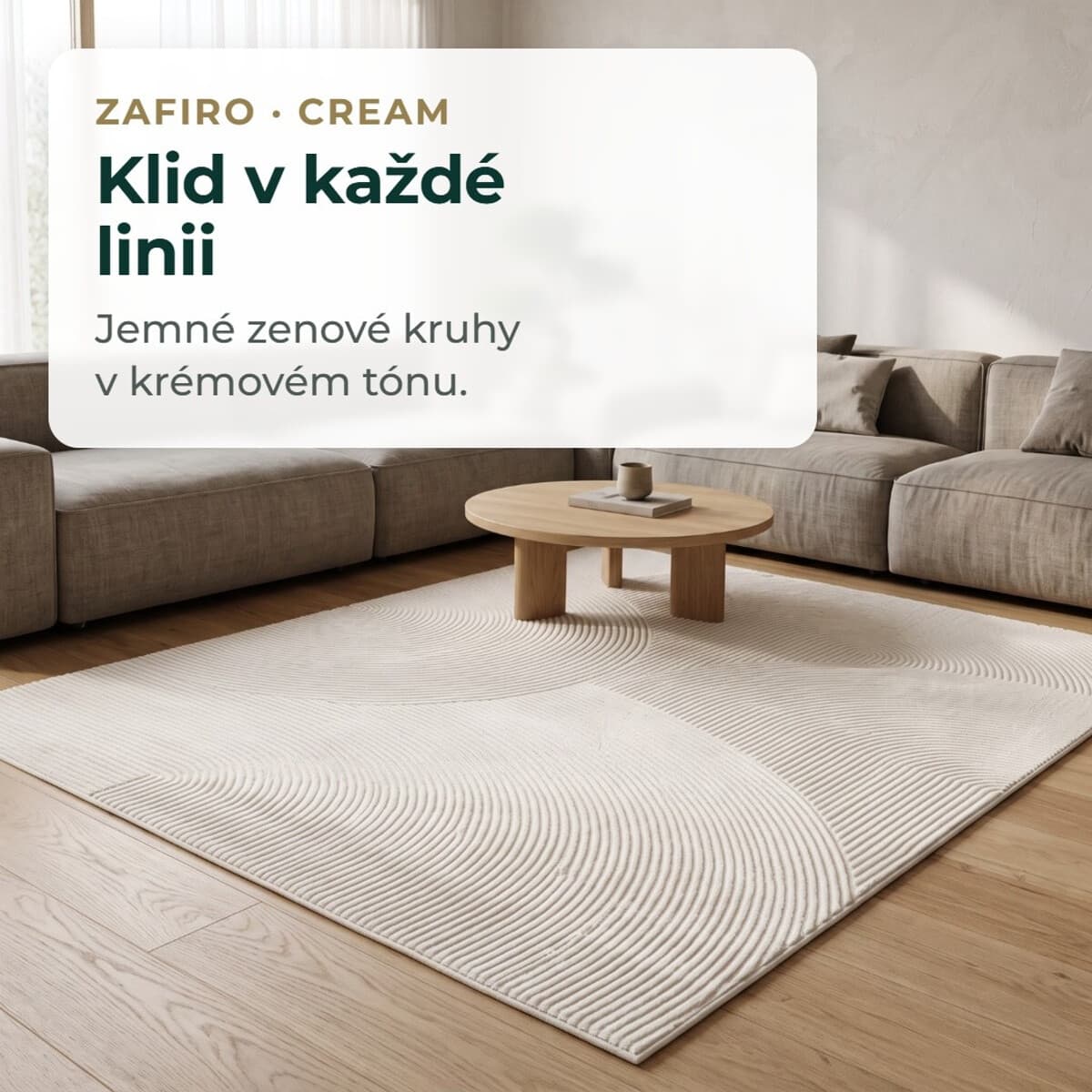 Kusový koberec Zafiro 25 Cream 8