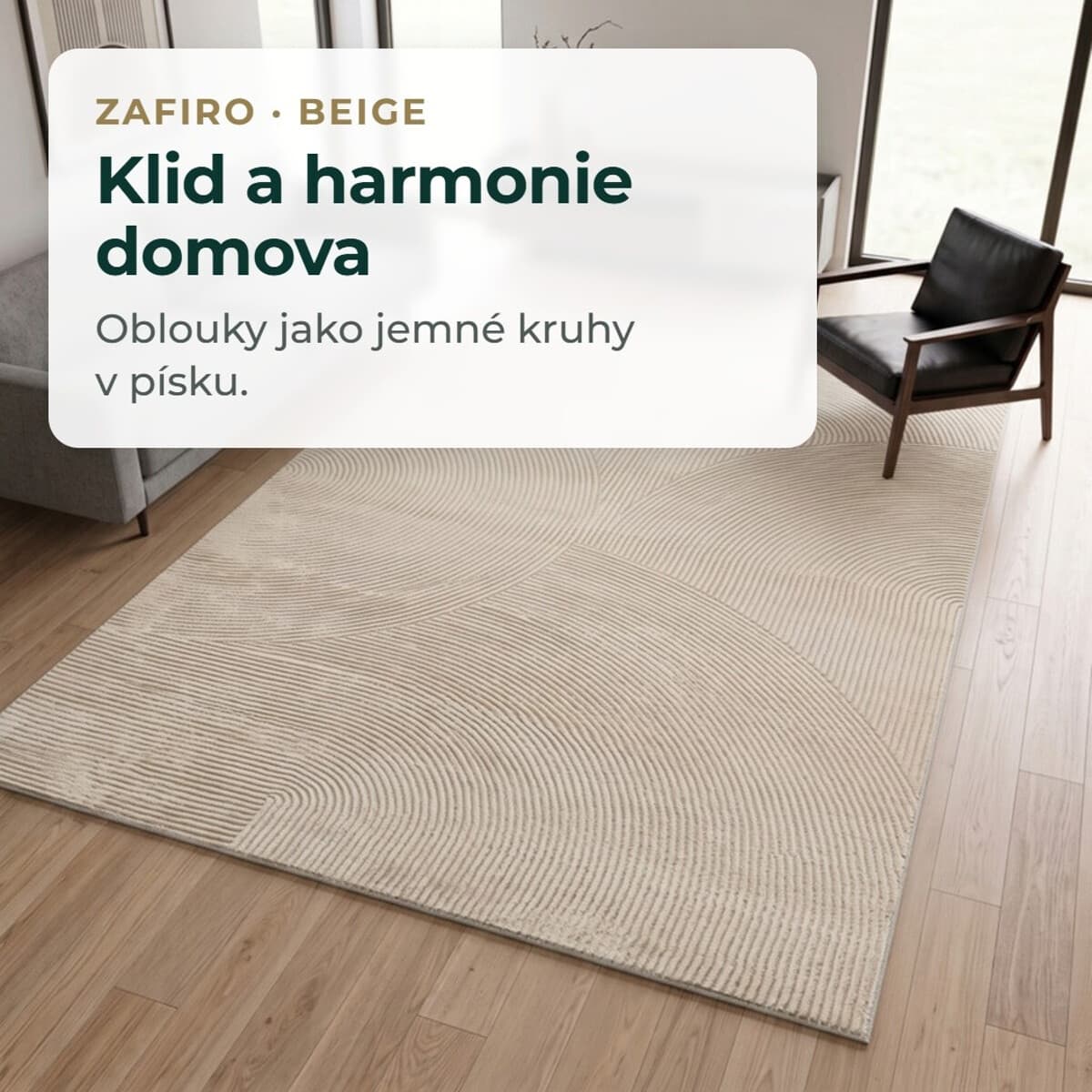 Kusový koberec Zafiro 25 Beige 5