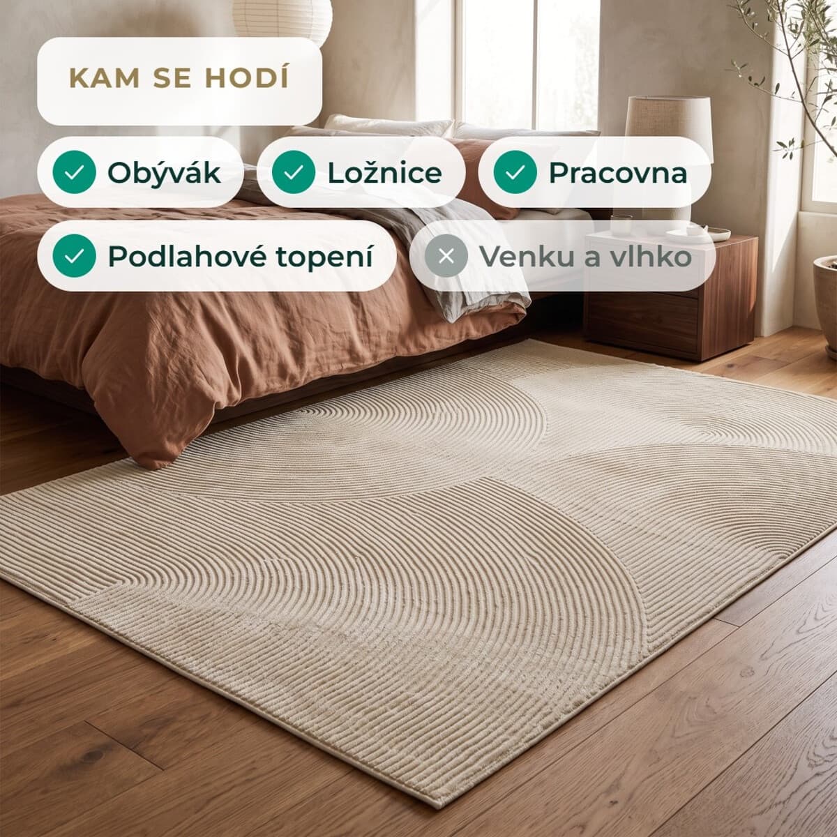 Kusový koberec Zafiro 25 Beige 6