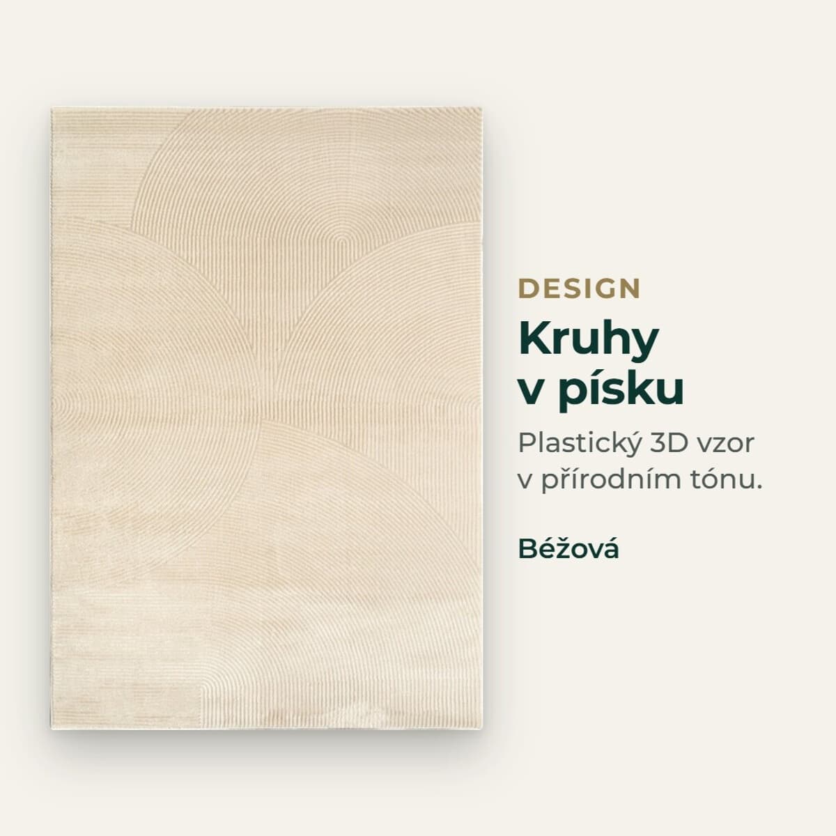 Kusový koberec Zafiro 25 Beige 9