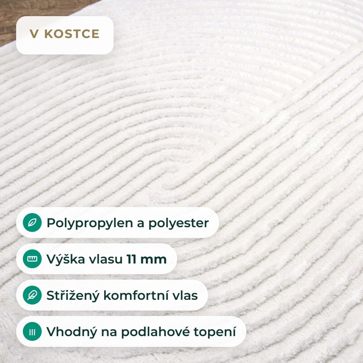 Kusový koberec Zafiro 19 Beige 6