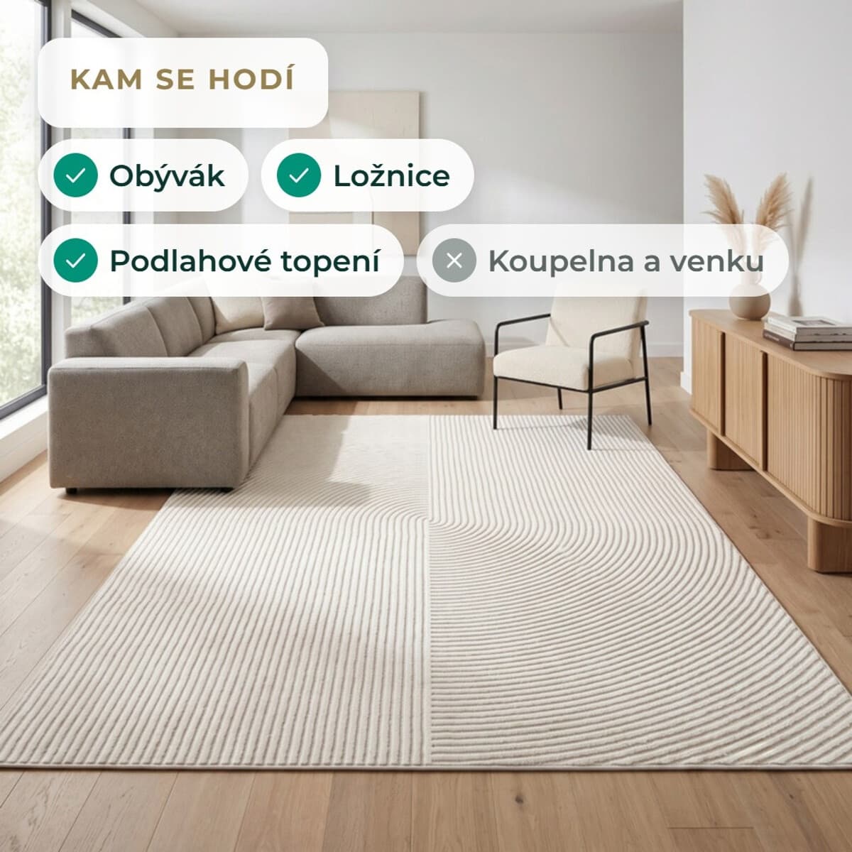 Kusový koberec Zafiro 19 Beige 8