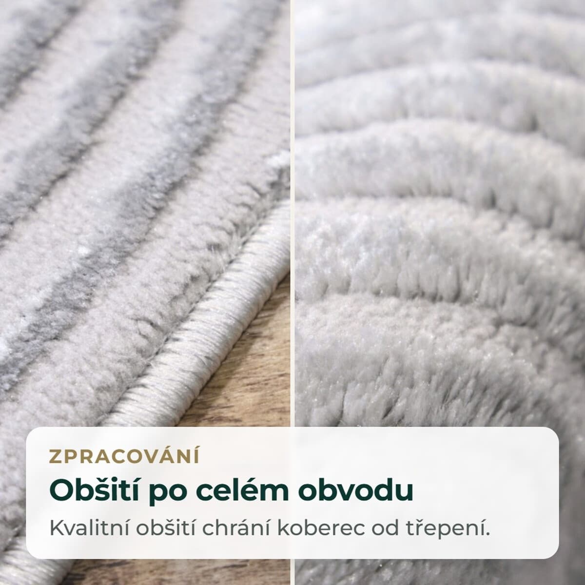 Kusový koberec Zafiro 19 Grey 9