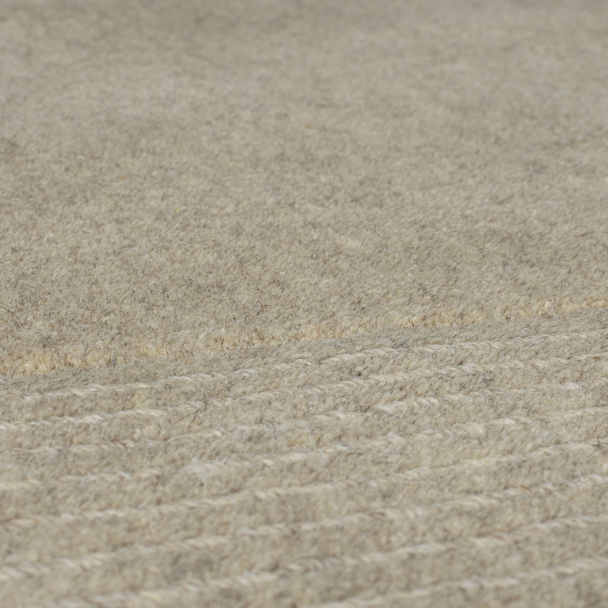 Kusový ručně tkaný koberec Tuscany Textured Wool Border Natural 3