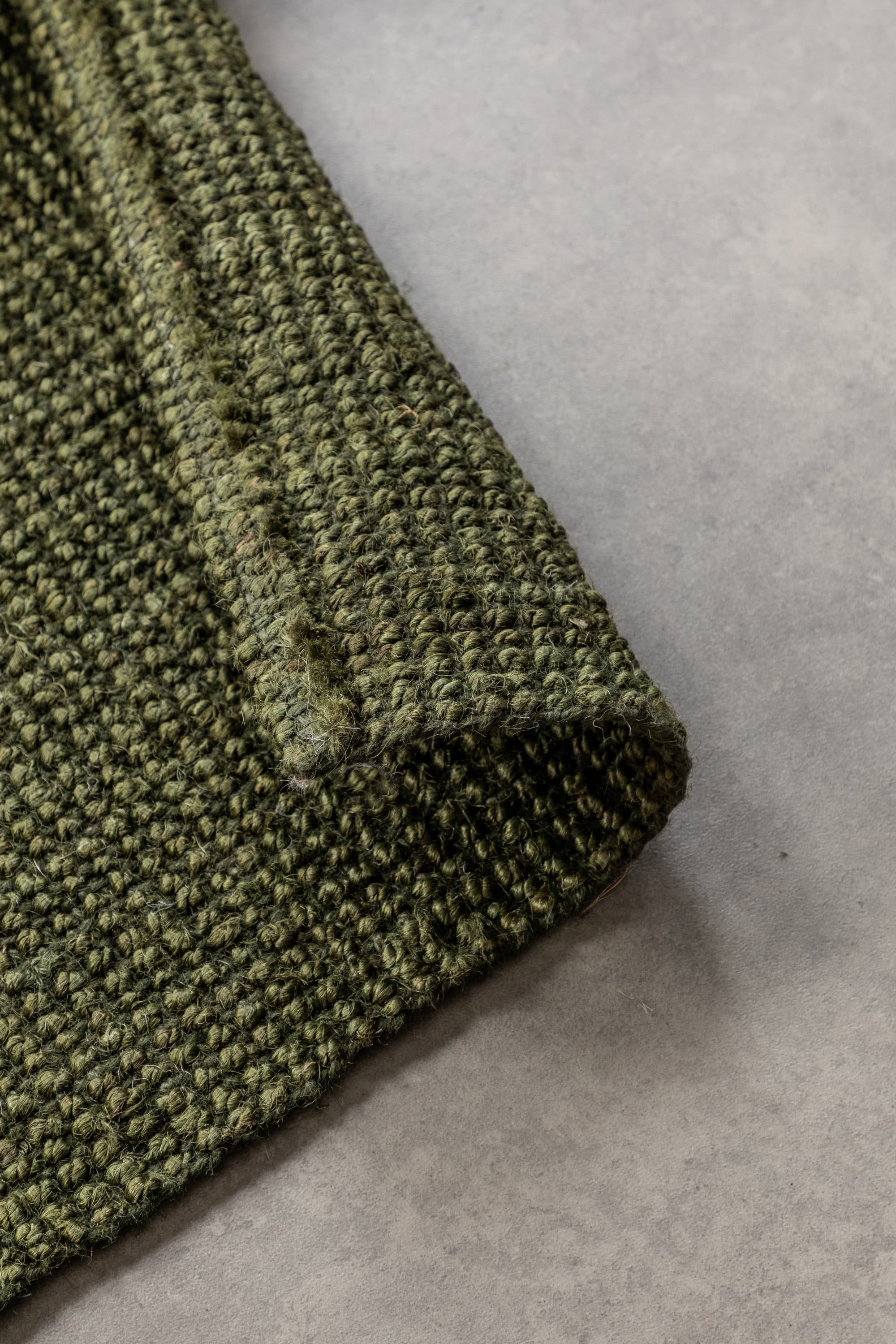Běhoun Bouclé Jute 105977 Jungle Green 6