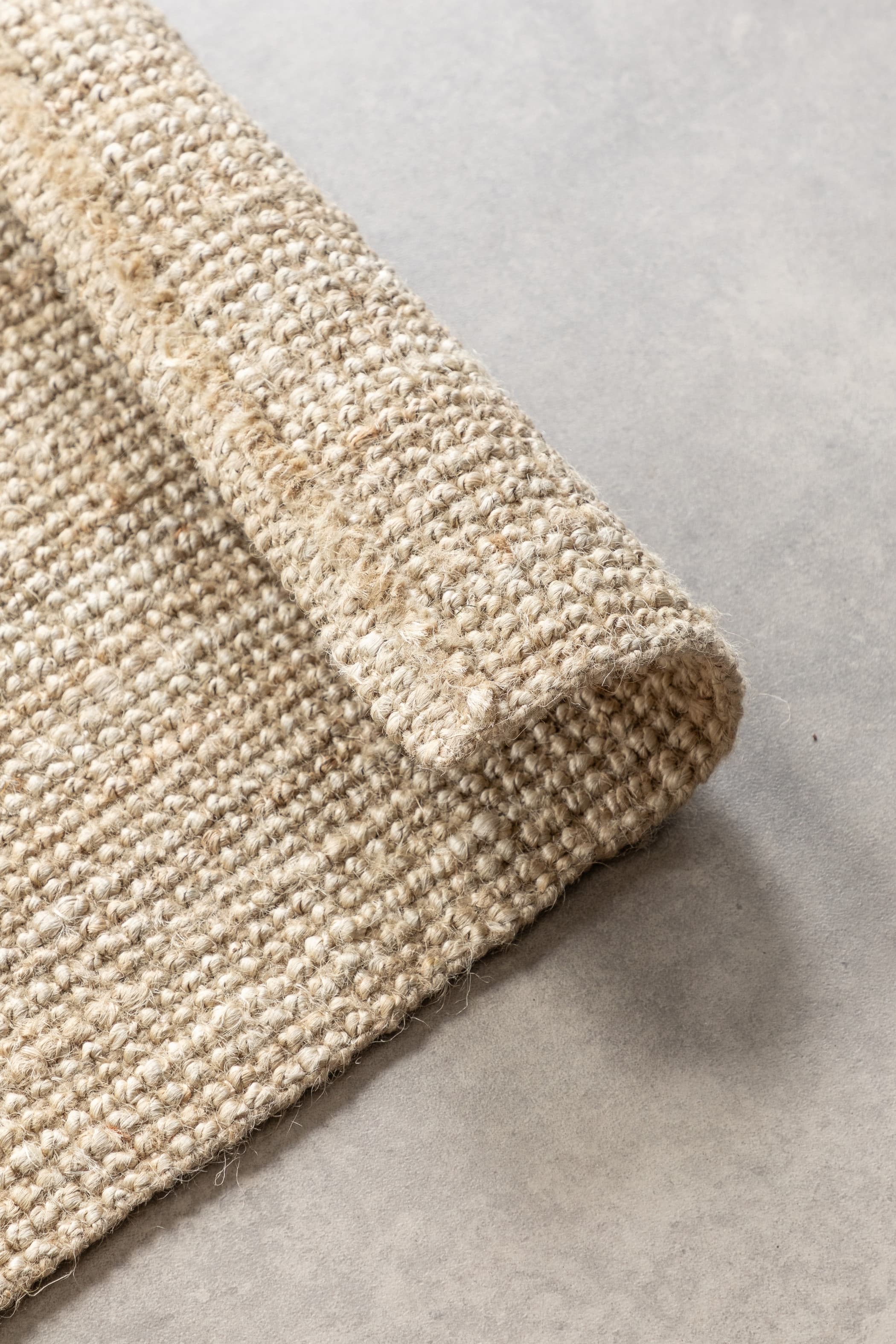 Běhoun Bouclé Jute 105973 Ivory White 6
