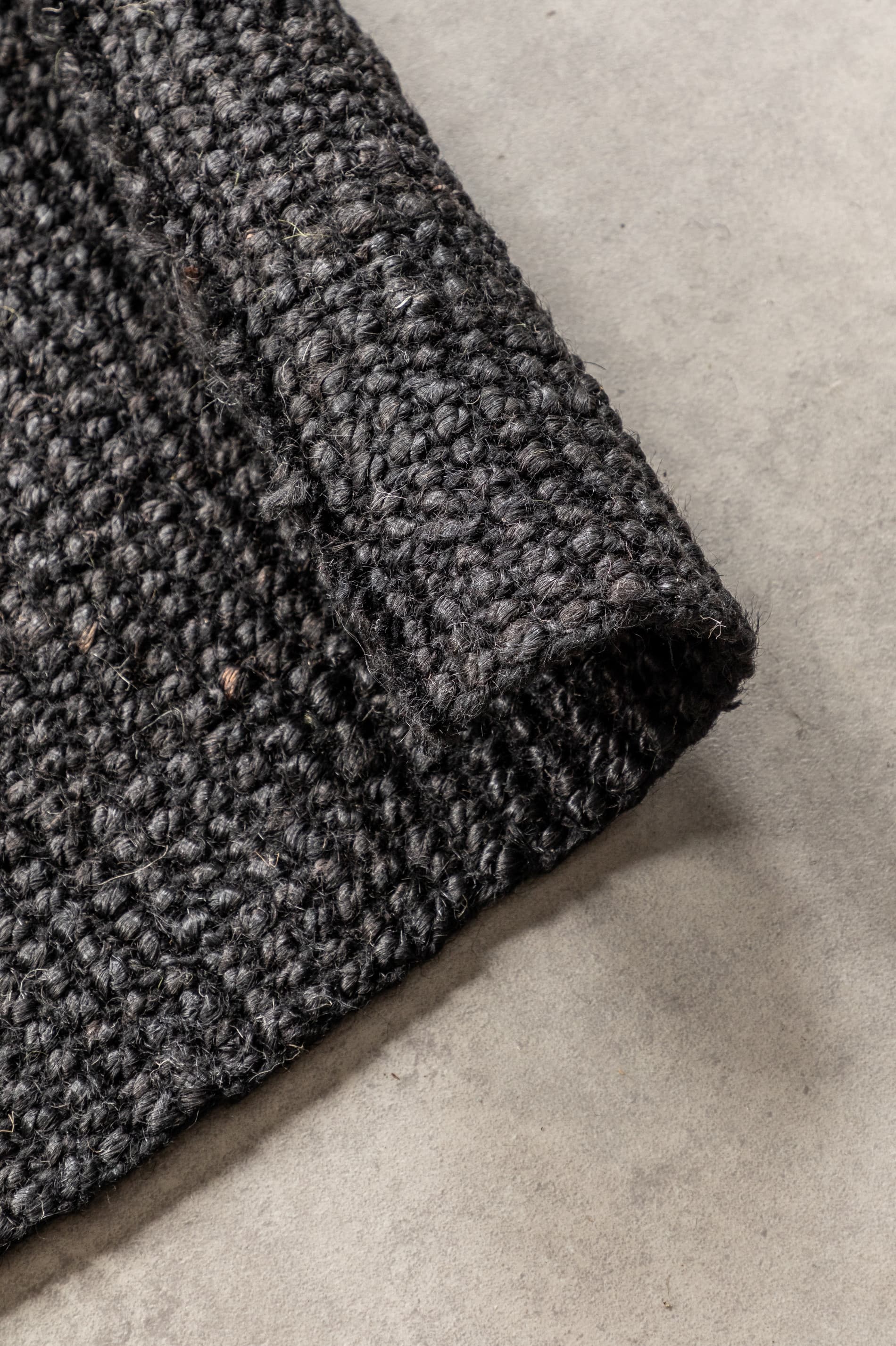 Běhoun Bouclé Jute 105976 Black 6