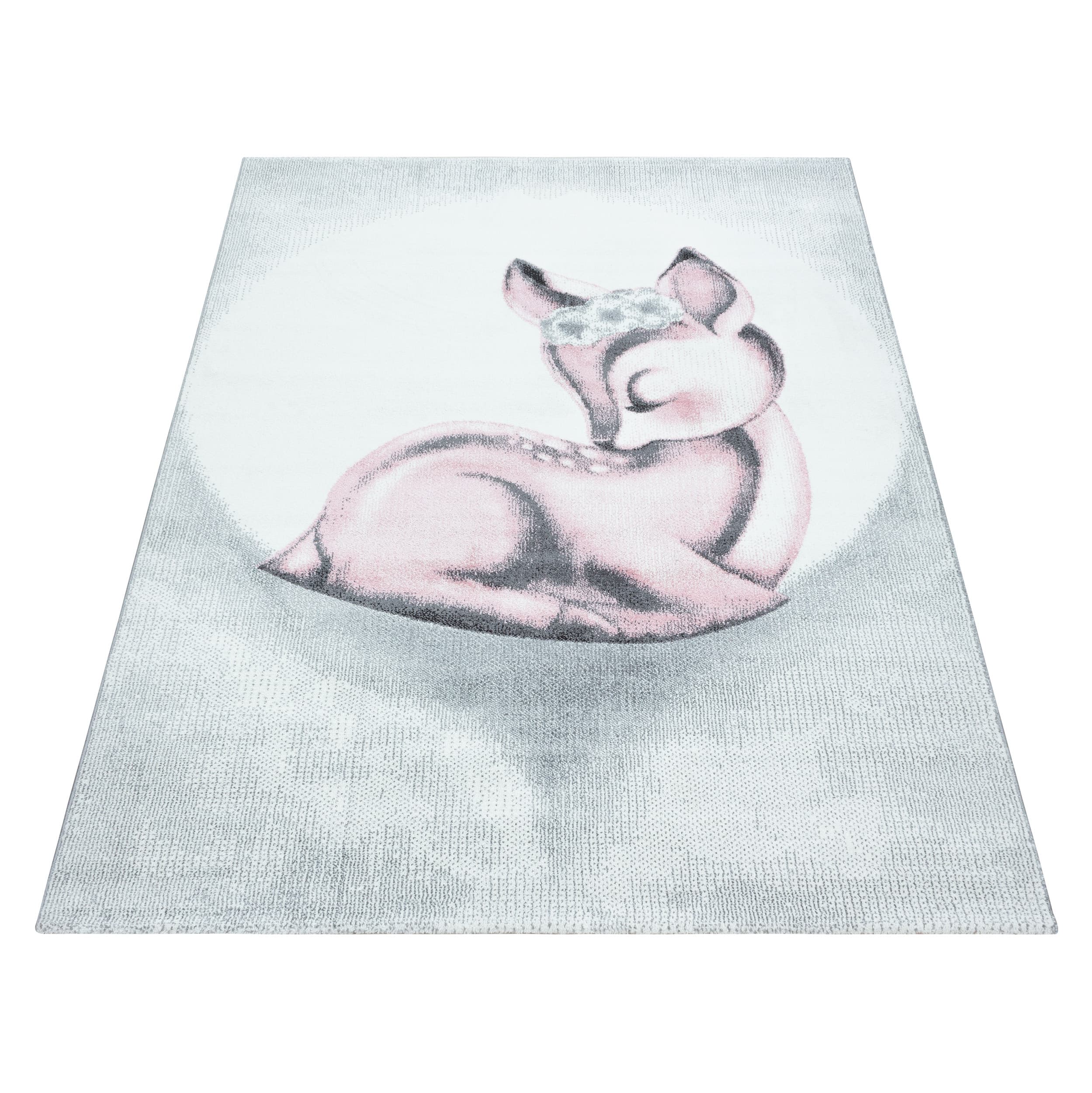 Dětský kusový koberec Bambi 850 pink 3