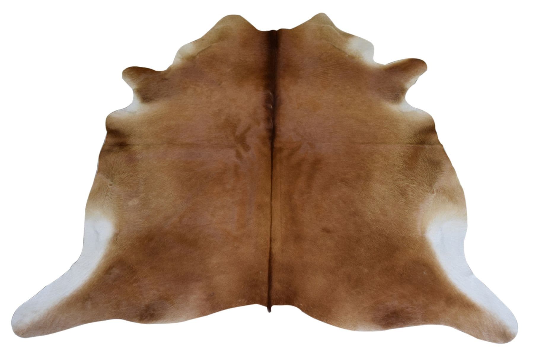 Hnědý koberec z hovězí kůže Cowhide brown