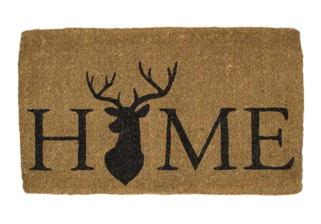 Ručně vyrobená rohožka z kokosových vláken Home Deer