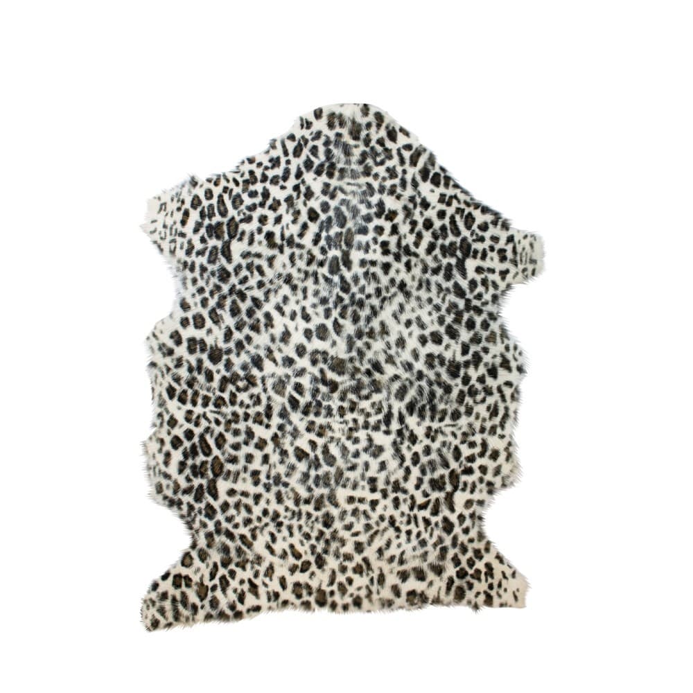 Koberec kozí kůže leopard hnědý (capra aegagrus hircus)