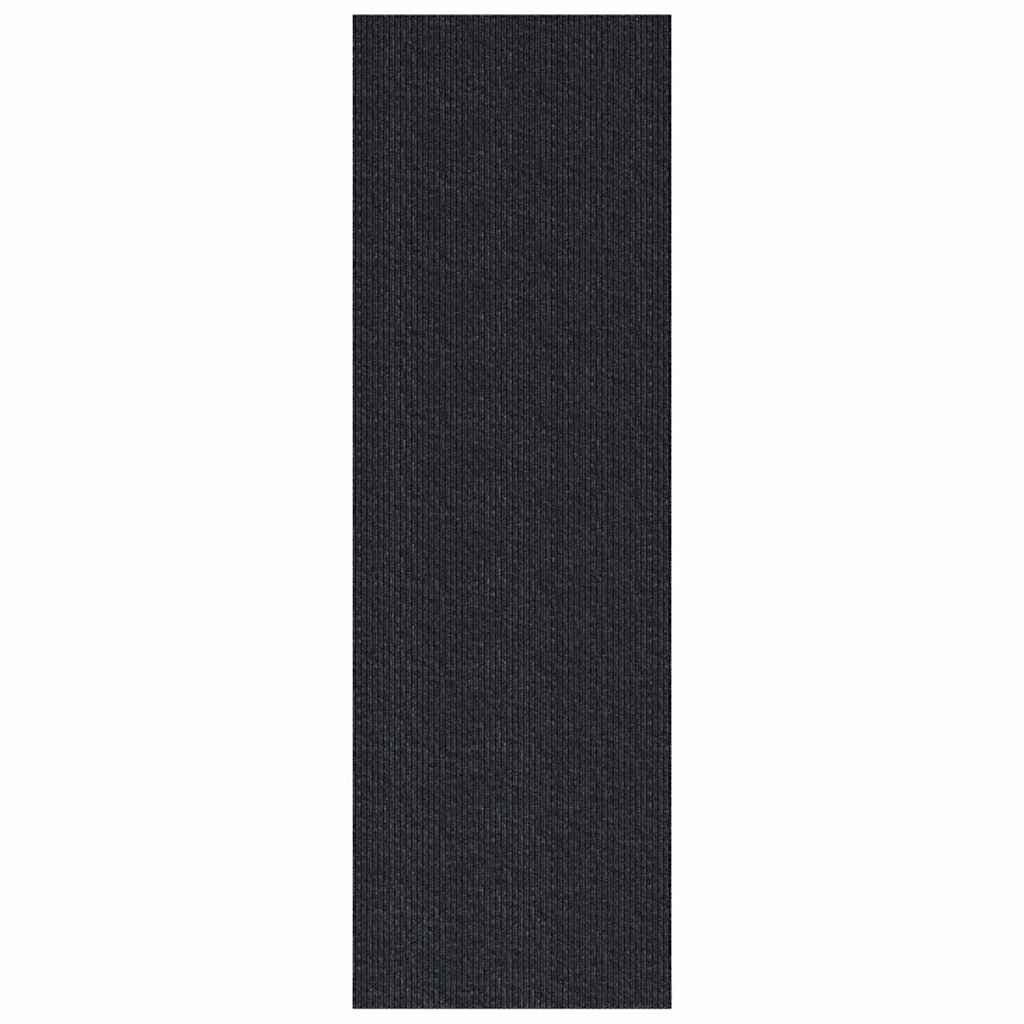 Běhoun antracit textil