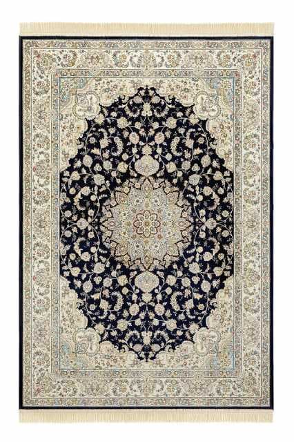 Kusový koberec Nouristan Naveh 104378 Dark blue Cream