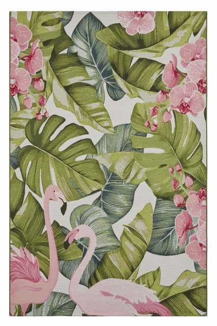 Kusový koberec Hanse Home Flair 105614 Tropical Flamingo