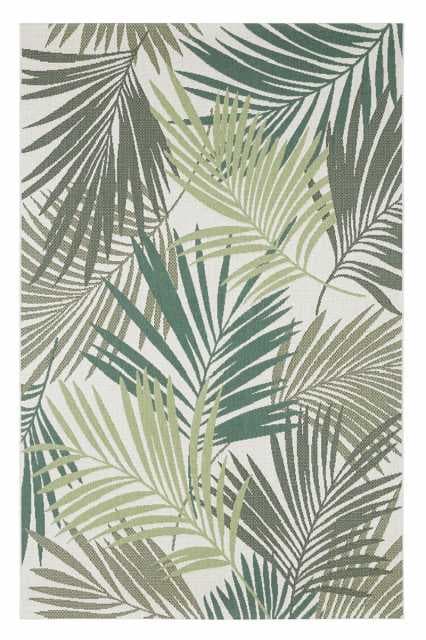 Kusový koberec Northrugs Beach 103843 Vai Green Cream