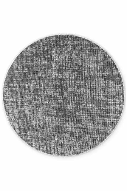 Kruhový kusový koberec Elle Decoration Brilliance 106310 Silver Grey Ø 160 cm