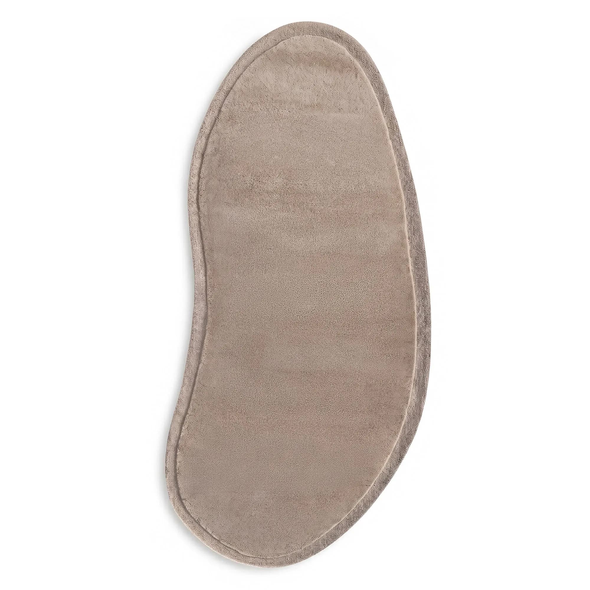 Vlněný koberec Tsuki taupe