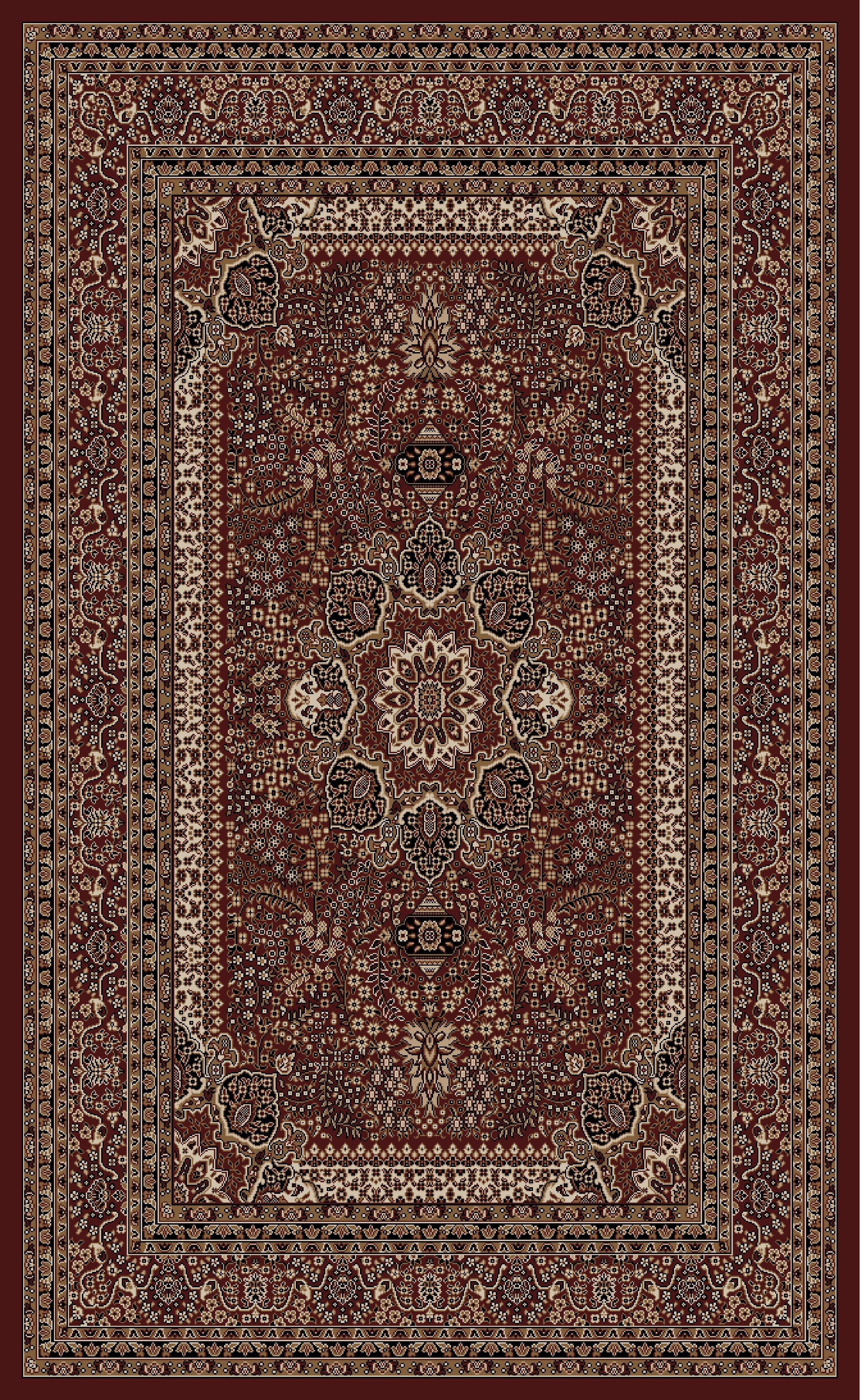 Kusový koberec Marrakesh 207 red