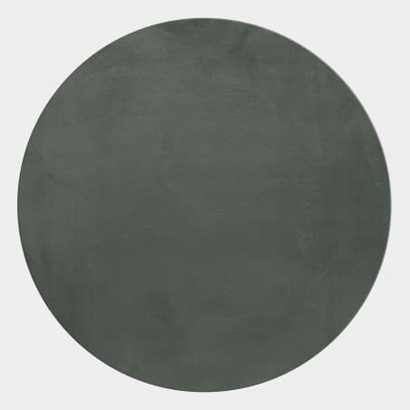 Kusový koberec kruh Pouffy 5100 green Kruh Ø 120 cm
