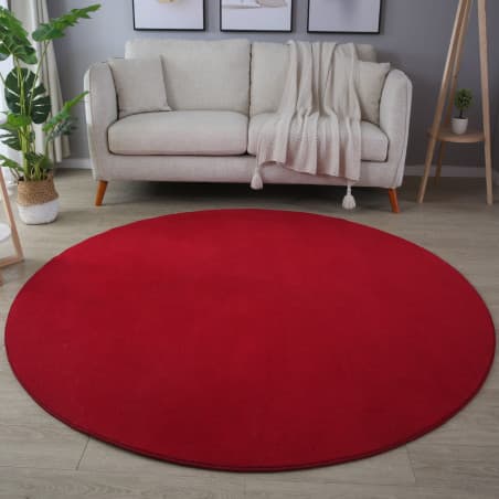 Kusový koberec kruh Sky 5400 red Kruh Ø 120 cm
