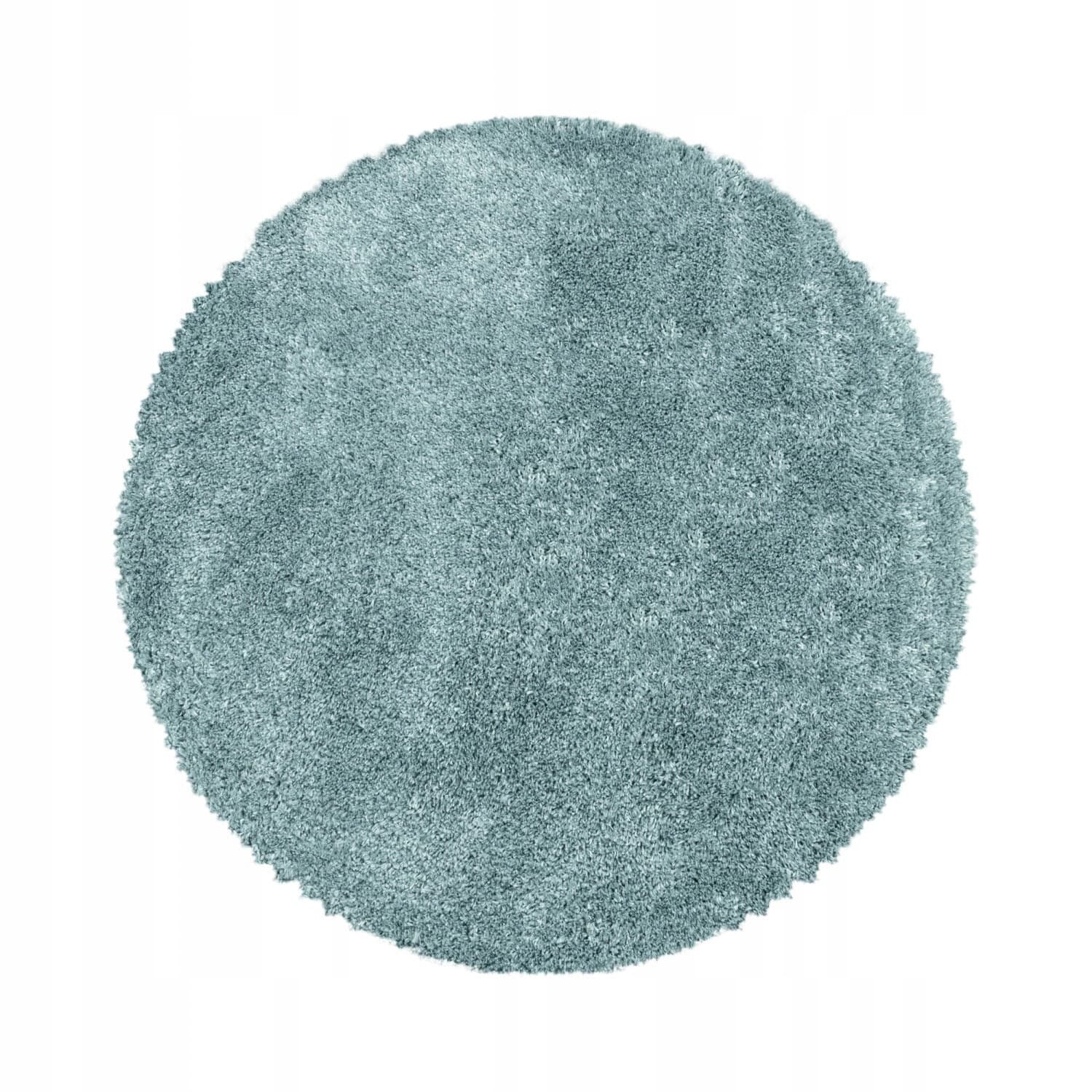 Kusový koberec Fluffy Shaggy 3500 blue kruh