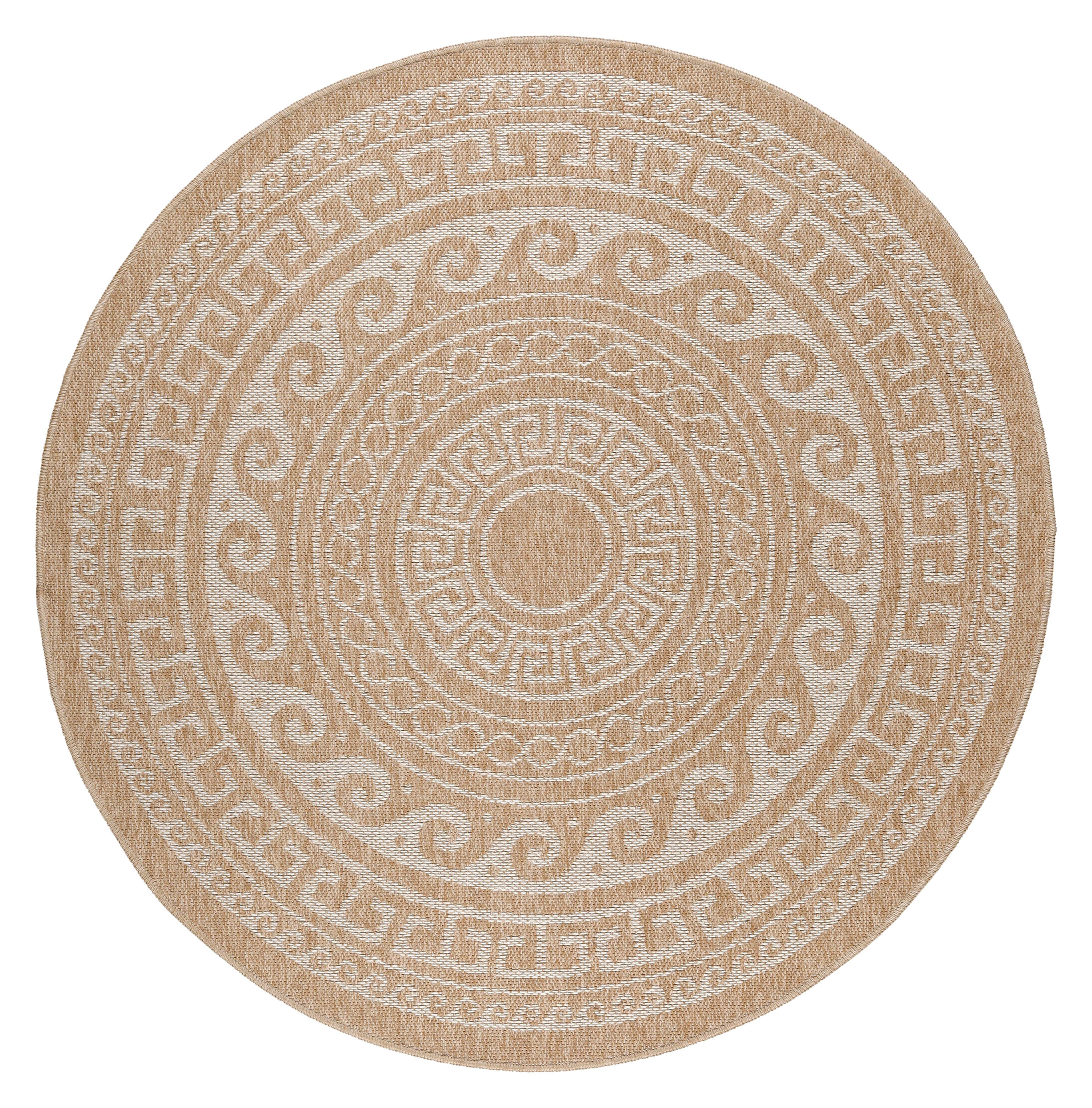 Kusový koberec Comilla 887 Beige kruh
