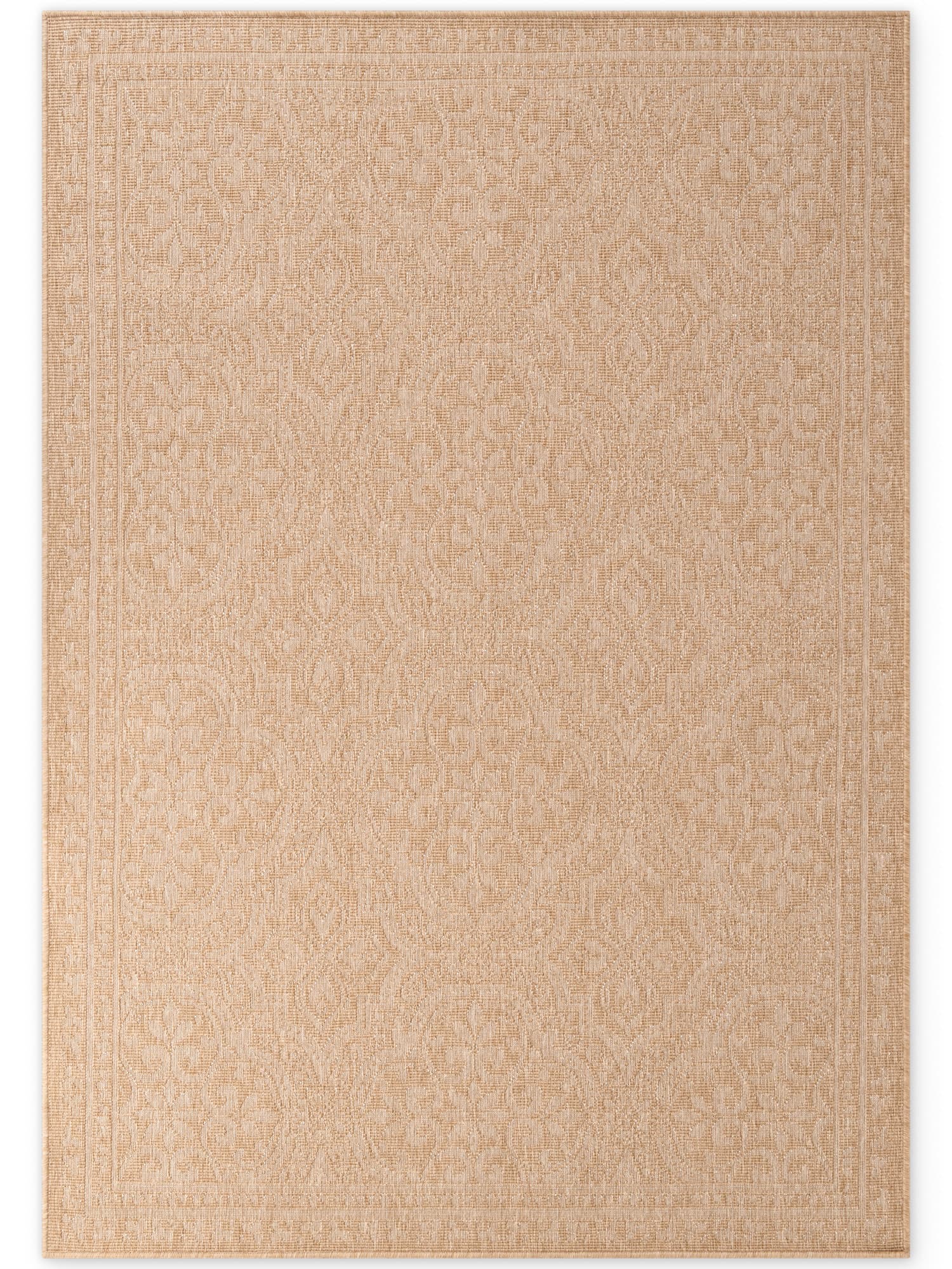 Kusový koberec Duet Rosel Beige/White - na ven i na doma