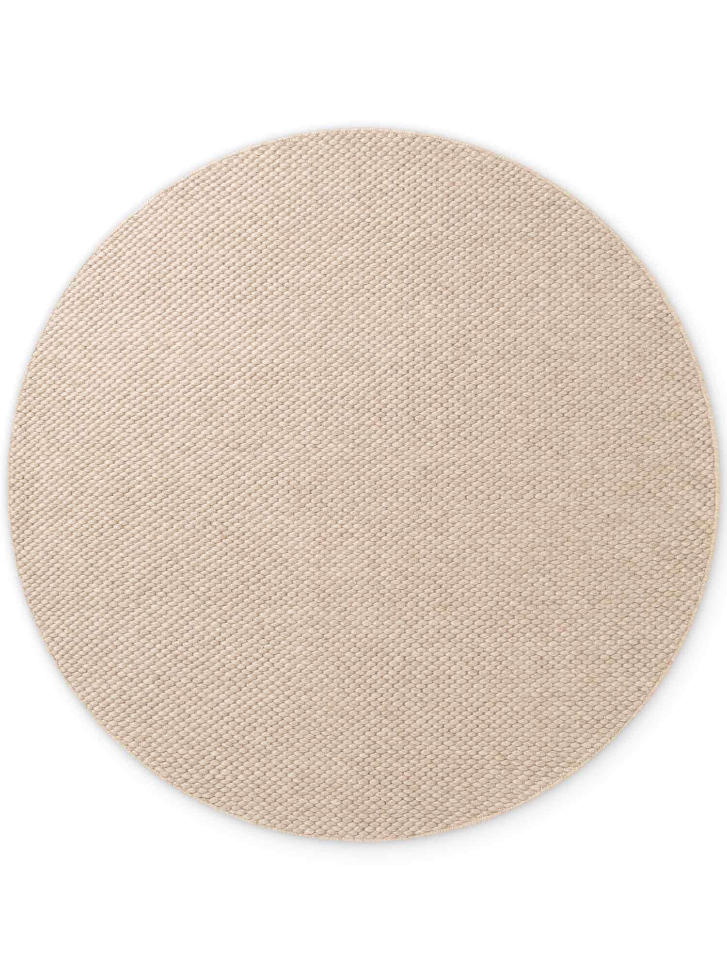 Kusový koberec Lyon Beans 106315 Natural Beige kruh z kolekce Elle Kruh Ø 200 cm