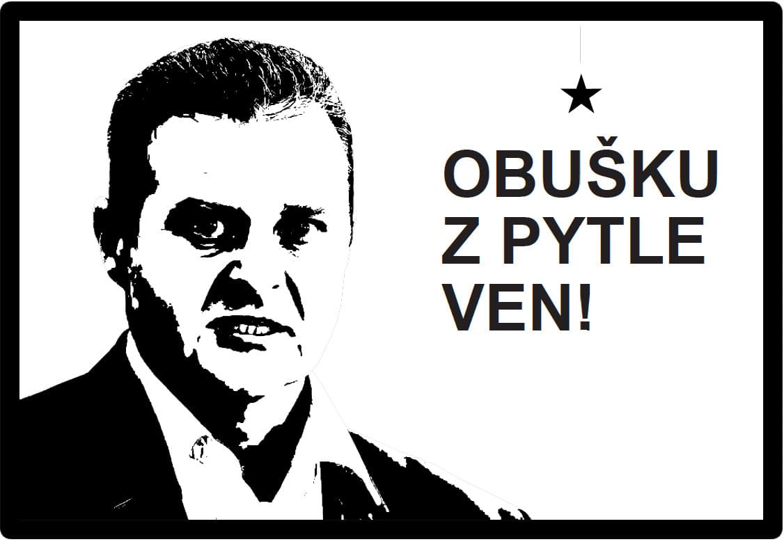 Předložka Obušku z pytle ven