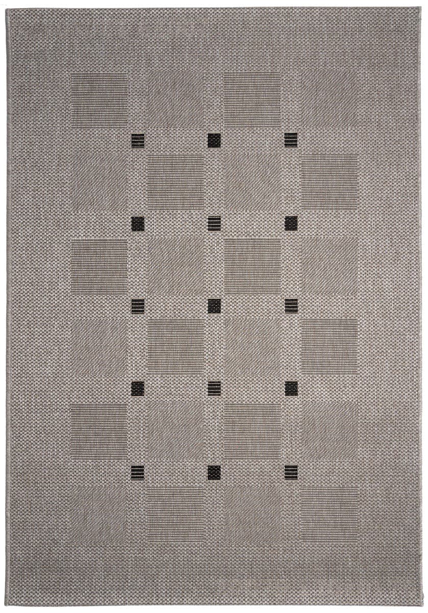 Kusový koberec Floorlux Silver/Black 20079 – na ven i na doma